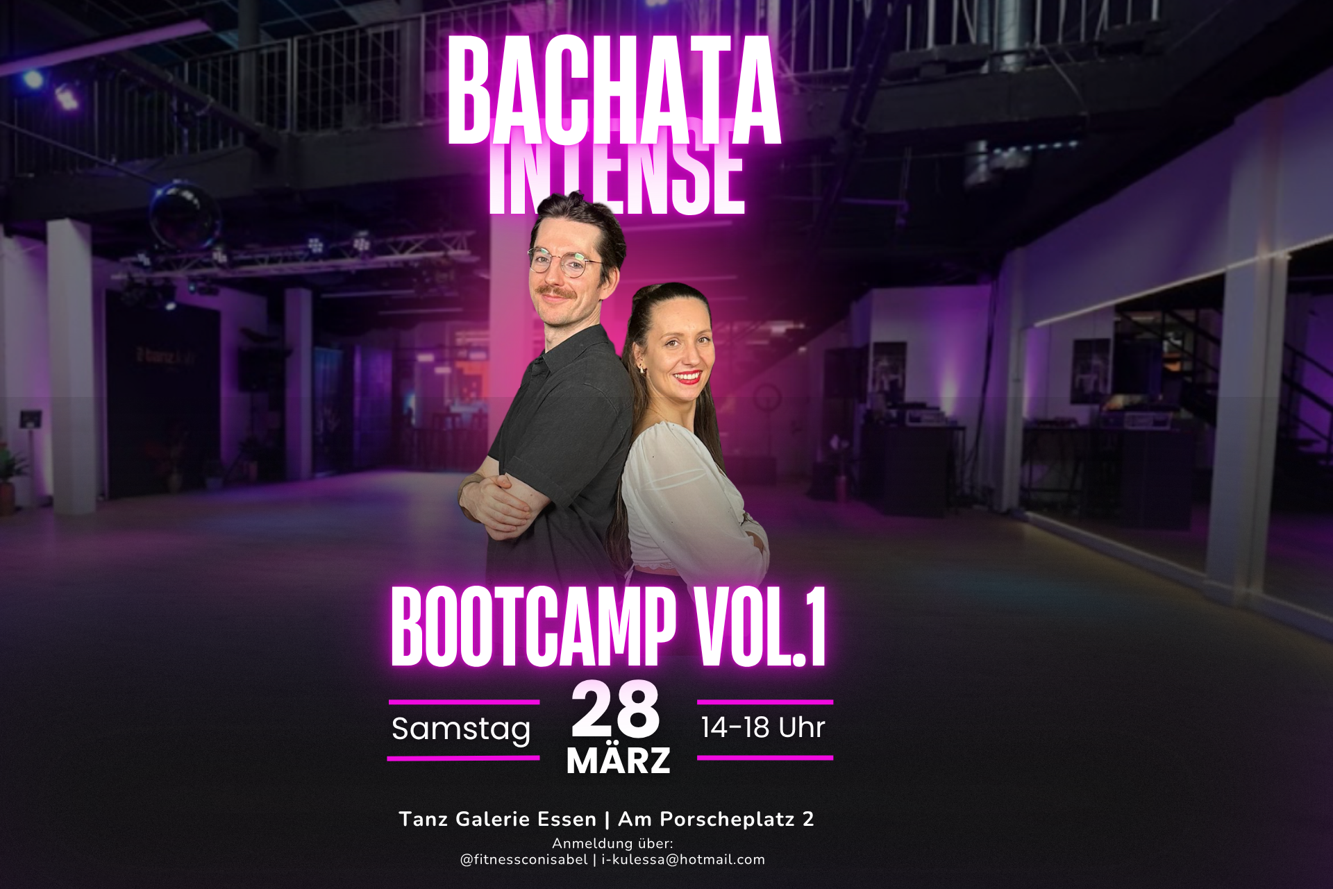 Bachata Intense Bootcamp Vol.1 in Essen mit Isabel Kulessa