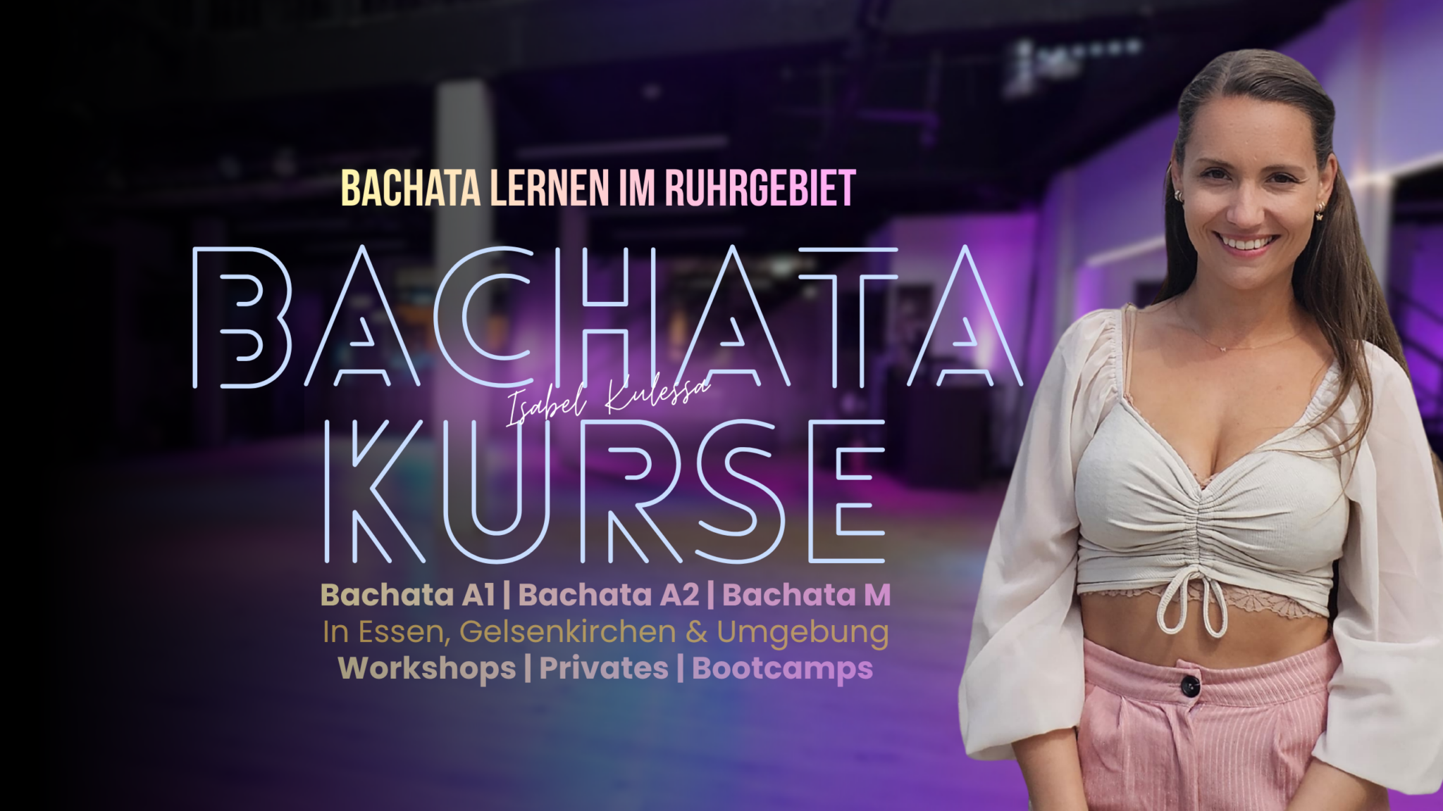 Bachata lernen in Essen mit Isabel Kulessa