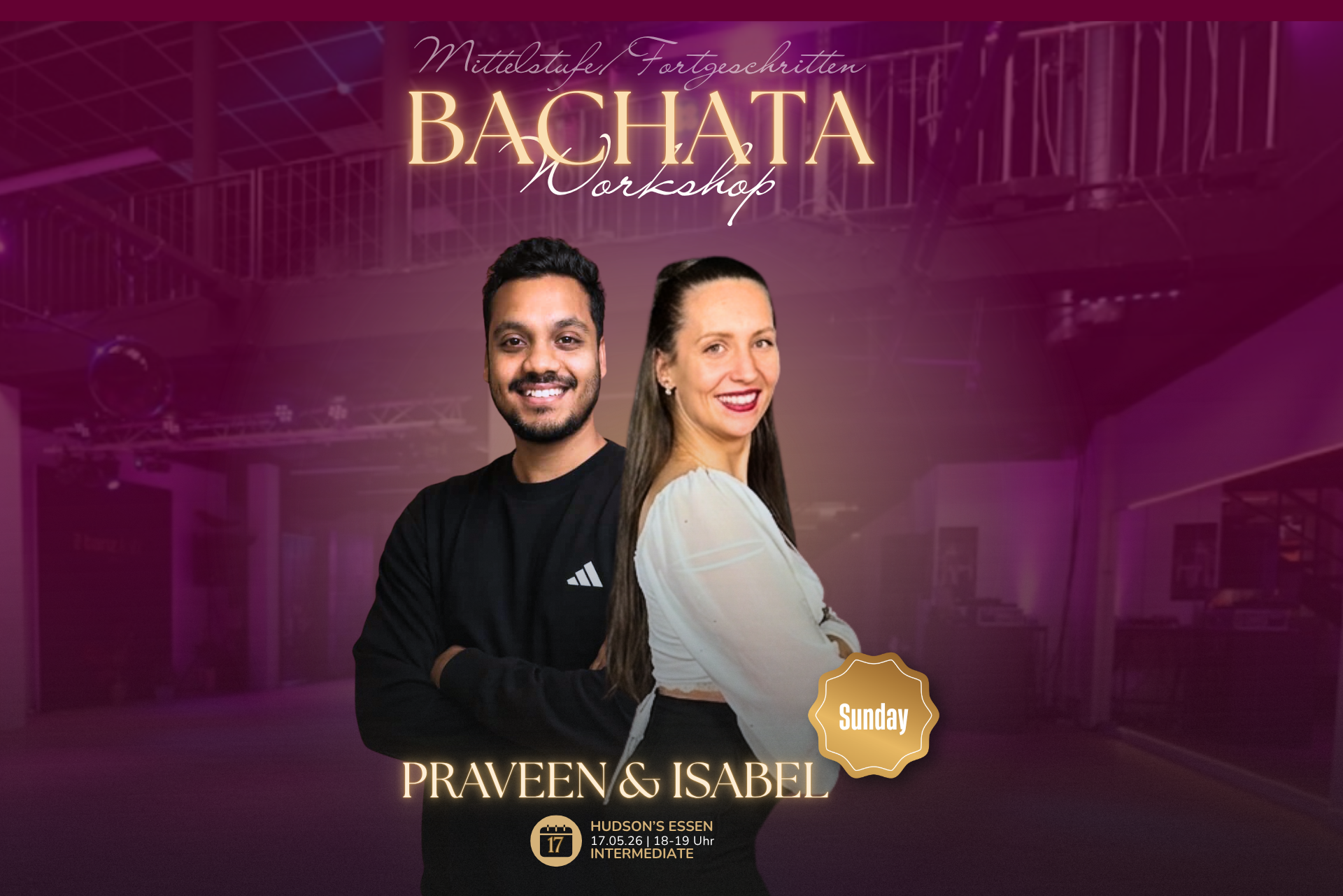 Bachata Workshop_Hudsons Mai 2026_Isabel Kulessa