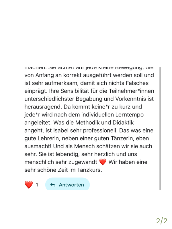 Rezension Rosalinda 2/2